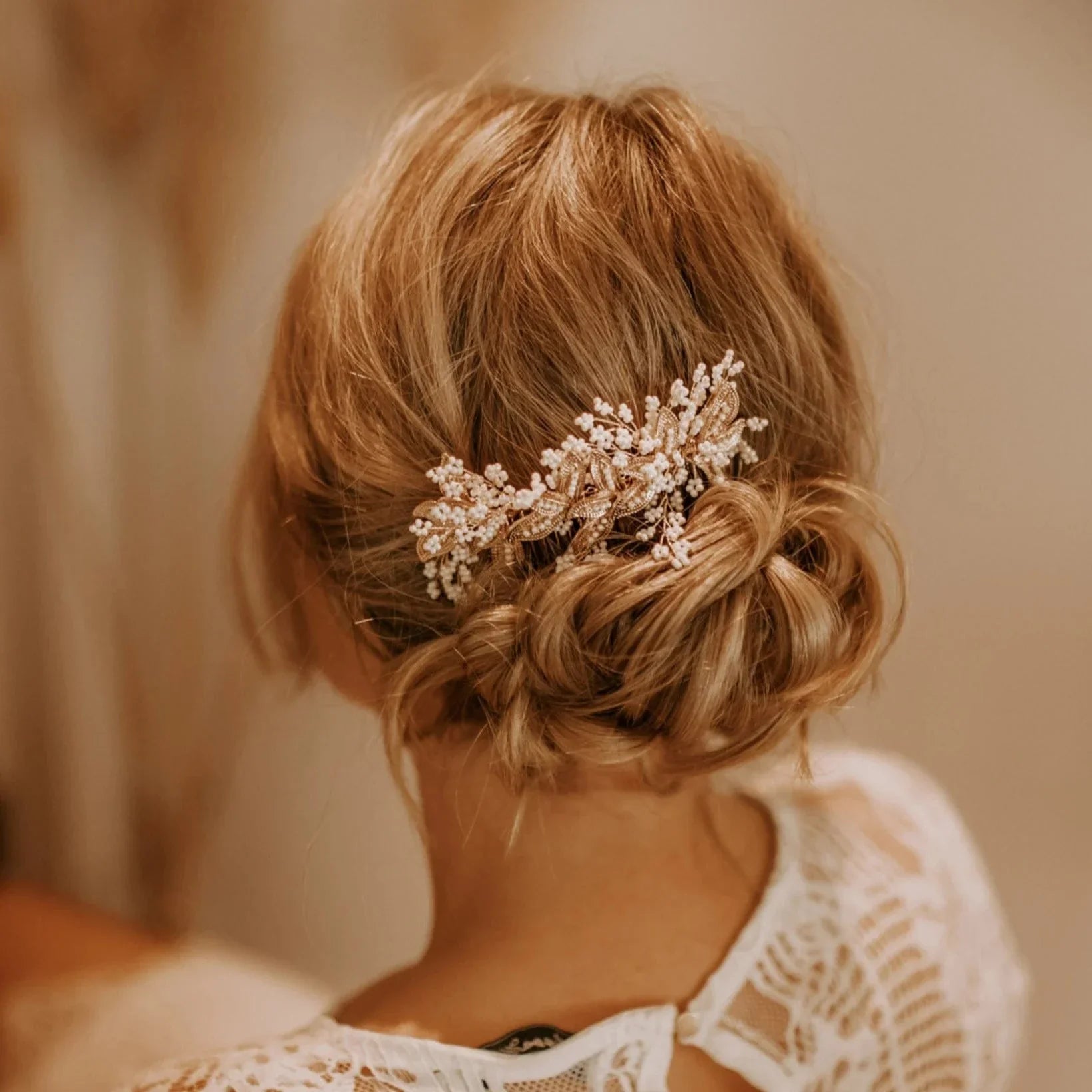 Brautfrisur Vintage – elegant und locker