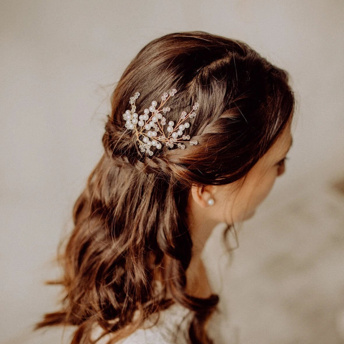 Vintage Boho Wedding Haarnadeln Gold