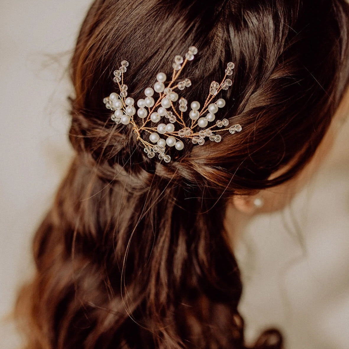 Haarnadeln gold für Boho Vintage Wedding Hochzeit